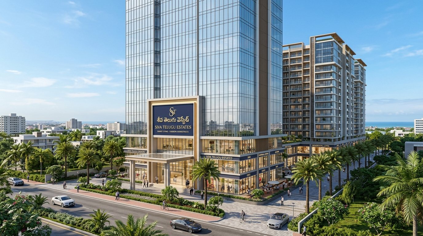 Siva Telugu Estates Kakinada Branch Office – Panduru Real Estate Hub